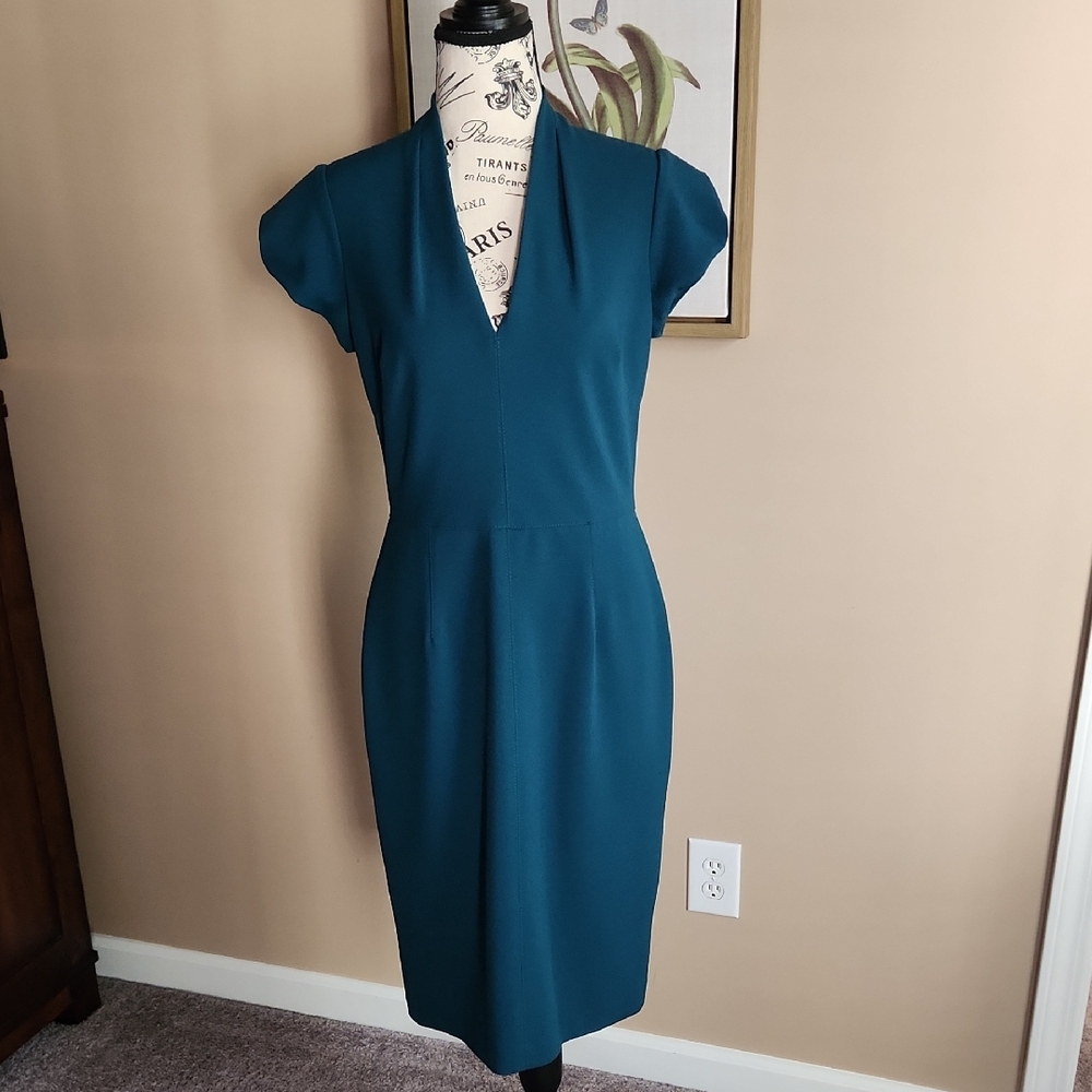 Betsey Johnson Teal Midi Dress